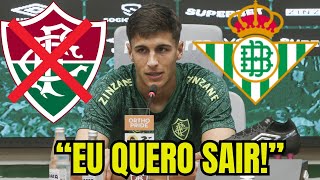 DE SAÍDA! FACUNDO BERNAL NÃO JOGA MAIS PELO FLUMINENSE! NOTICIAS FLUMINENSE HOJE!