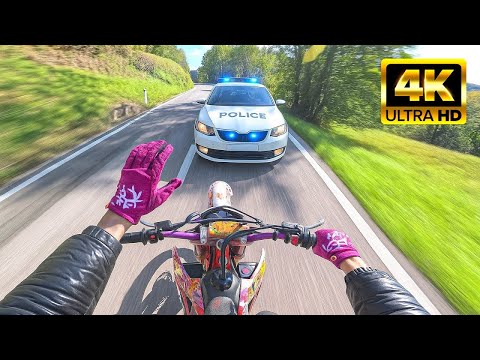 POV: Riding My KTM 450 EXC Supermoto in 4K