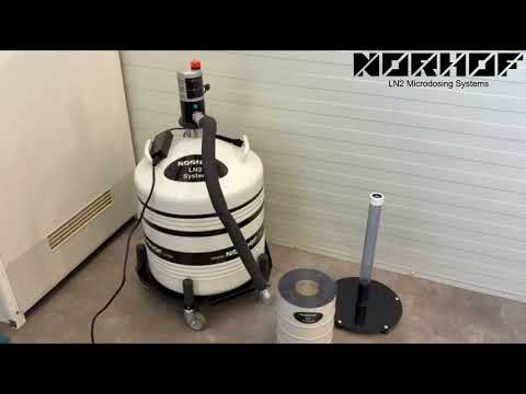 NORHOF #485 manual LN2 Filling System