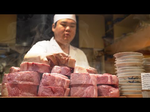 Sumo wrestlers' cutlery bowl - Katsu-don - Japanese street food