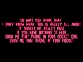 Maroon 5 - In Your Pocket Lyrics