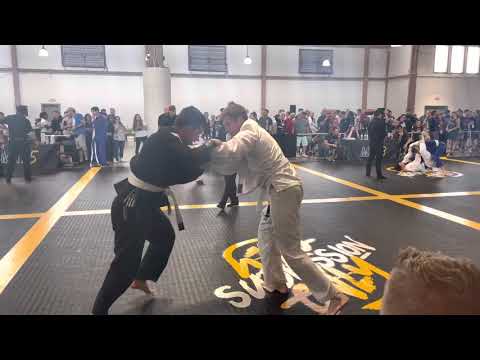 Bjj Tournament White Belt (Round 3 of 5) (-185lbs) Grappling Industries Round Robin