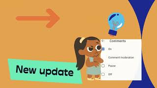comment లో 🆕 update.#commentonvideo #comments #hold #comment #basic
