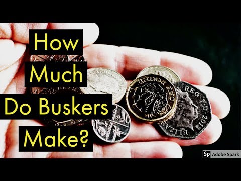 My Busking Earnings Revealed!.. Not So Secret Diary Vlog 88.. Brent Hutchinson