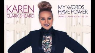 Karen Clark Sheard - My Words Have Power Instrumental (w/ backing vocals)