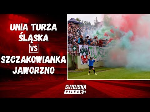 BARAŻ O 3 LIGĘ (2. MECZ) KS UNIA TURZA ŚLĄSKA - JSP SZCZAKOWIANKA JAWORZNO (SKRÓT MECZU)