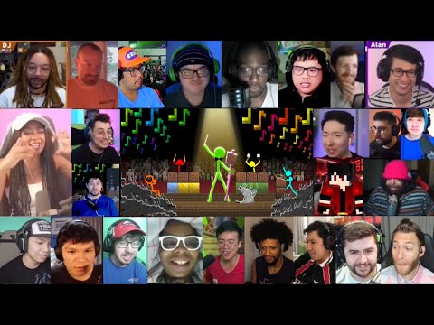 Note Block Concert - Animation vs. Minecraft Shorts Ep 35 SUPER REACTION MASHUP