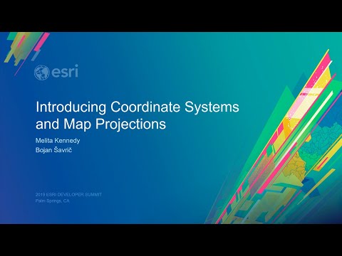 Introducing Coordinate Systems and Map Projections