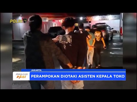 POLDA METRO JAYA DUA PERAMPOK MINI MARKET DITANGKAP