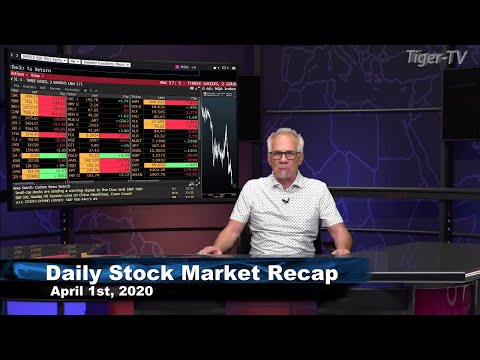 April 1st, Daily Stock Market Recap with Tom O'Brien - 2020