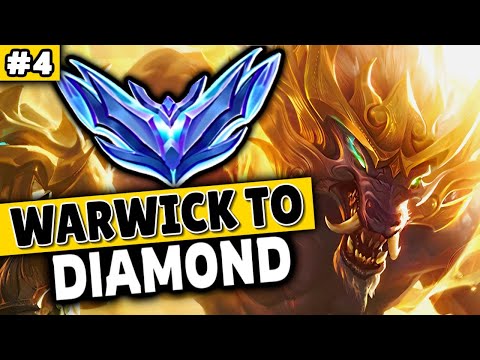 Warwick Unranked to Diamond #4 - Warwick  Jungle Gameplay Guide | Season 13 Warwick Gameplay