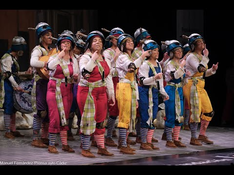 Comparsa juvenil, La barricada - Final