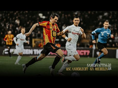 S24-25/ Speeldag 22/ RSC Anderlecht vs. KV Mechelen