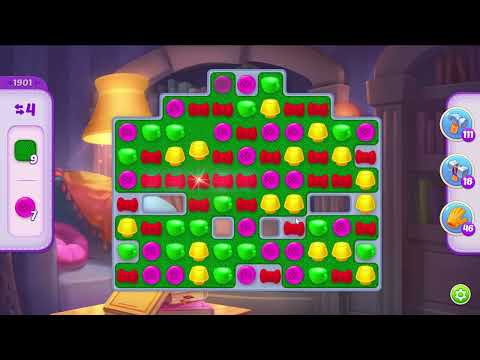 Homescapes 1901 Hard Level - 11 moves - NO BooSTERS