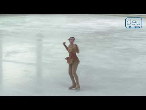 Michelle Jones. Oberstdorf 2019. Silver Ladies II FS. 3d place