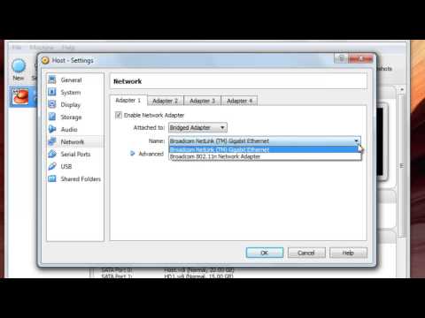 Virtualbox Network Configuration