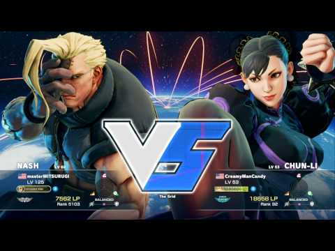 SFV: masterMITSURUGI VS CreamyManCandy (Single) Rank Match (P2)