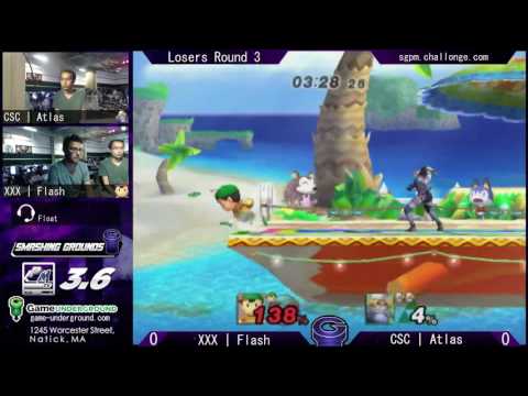 SG at GU 12.1: XXX | Flash (Ness) vs CSC | Atlas (Sheik/Zelda)