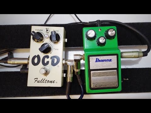 Ibanez Tube Screamer TS9 + OCD Fulltone | Test Rapidín