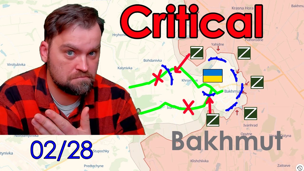 Update from Ukraine | Big drama in Bakhmut. Ukrainian Soldiers still hold the city But for how long?