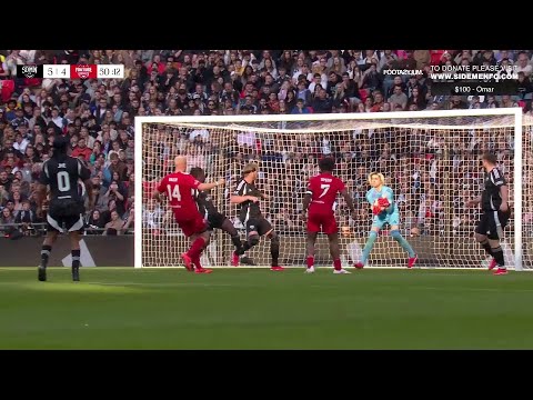 xQc Saves an Insane Volley from Theo Baker