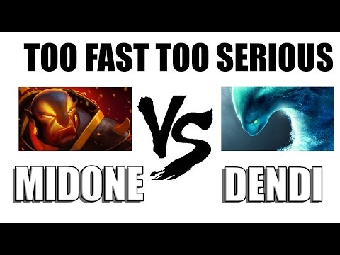 Dota 2 MidOne vs Dendi - US East Server
