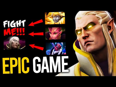 BEAUTIFUL GAMEPLAY | DEPRESSED KID GRANDMASTER INVOKER vs DAWNBREAKER MID | Dota 2 Invoker