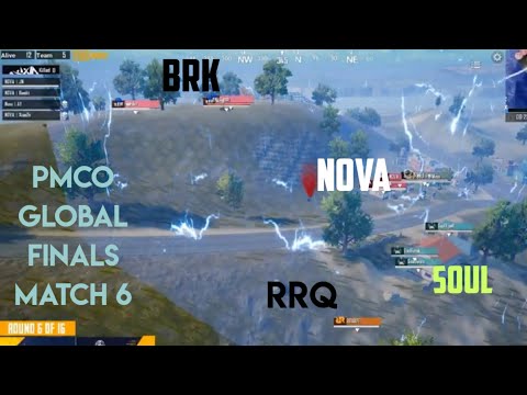 SouL vs RRQ vs Nova  Match 6 | Day 2 | PMCO Global Final 2019 | Erangle