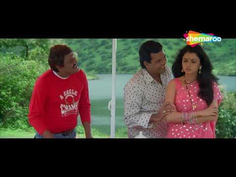 Zak Marli Baiko Keli - Best Comedy Scene - Bhagyashree, Bharat Jadhav, Mohan Joshi