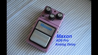 Maxon AD-9 Pro Analog Delay - What To Know & Where To Buy Maxon AD-9 Pro Analog Delay - What To Know & Where To Buy