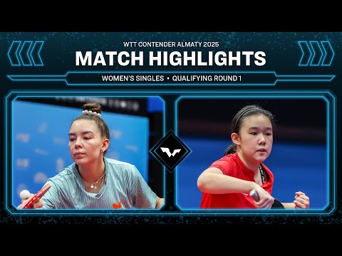Mariia Tailakova vs Zhaniya Bekmukhambeto | WS QR1 | #WTTAlmaty 2025