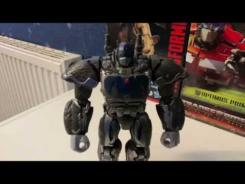 ROTB Optimus Primal transformation [stop motion showcase]