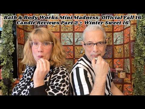 Bath & Body Works Mini Madness: Official Fall 16 Candle Reviews Part 2 + Winter Sweet 16