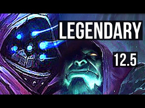 JAX vs YORICK (TOP) | 6 solo kills, 1.4M mastery, Legendary, 800+ games | NA Diamond | 12.5