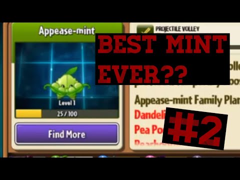 Appease-mint! Newest power-mint. PvZ 2 #2