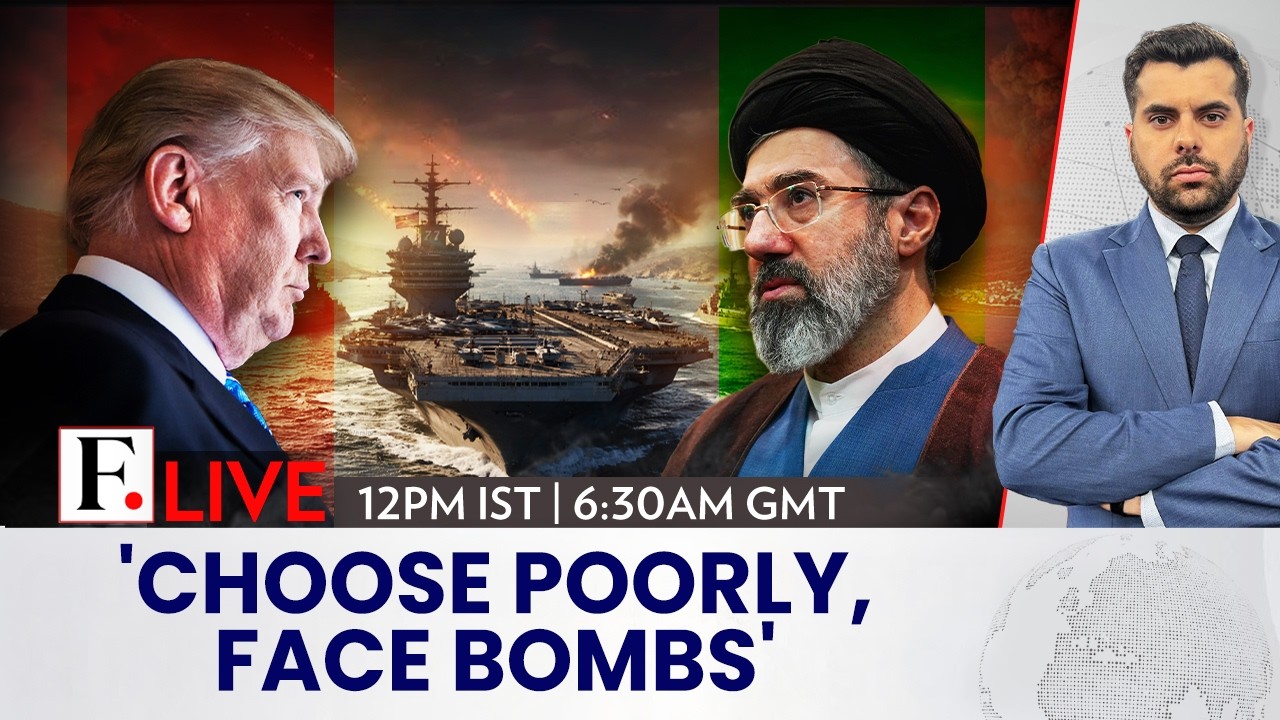 LIVE: US Warns Iran To Choose Wisely Or Face Blockade, Bombs | Firstpost Live | N18G