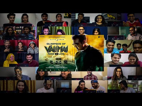 Glimpses of Valimai Crazy Mega Reaction Mashup | Ajith Kumar | 