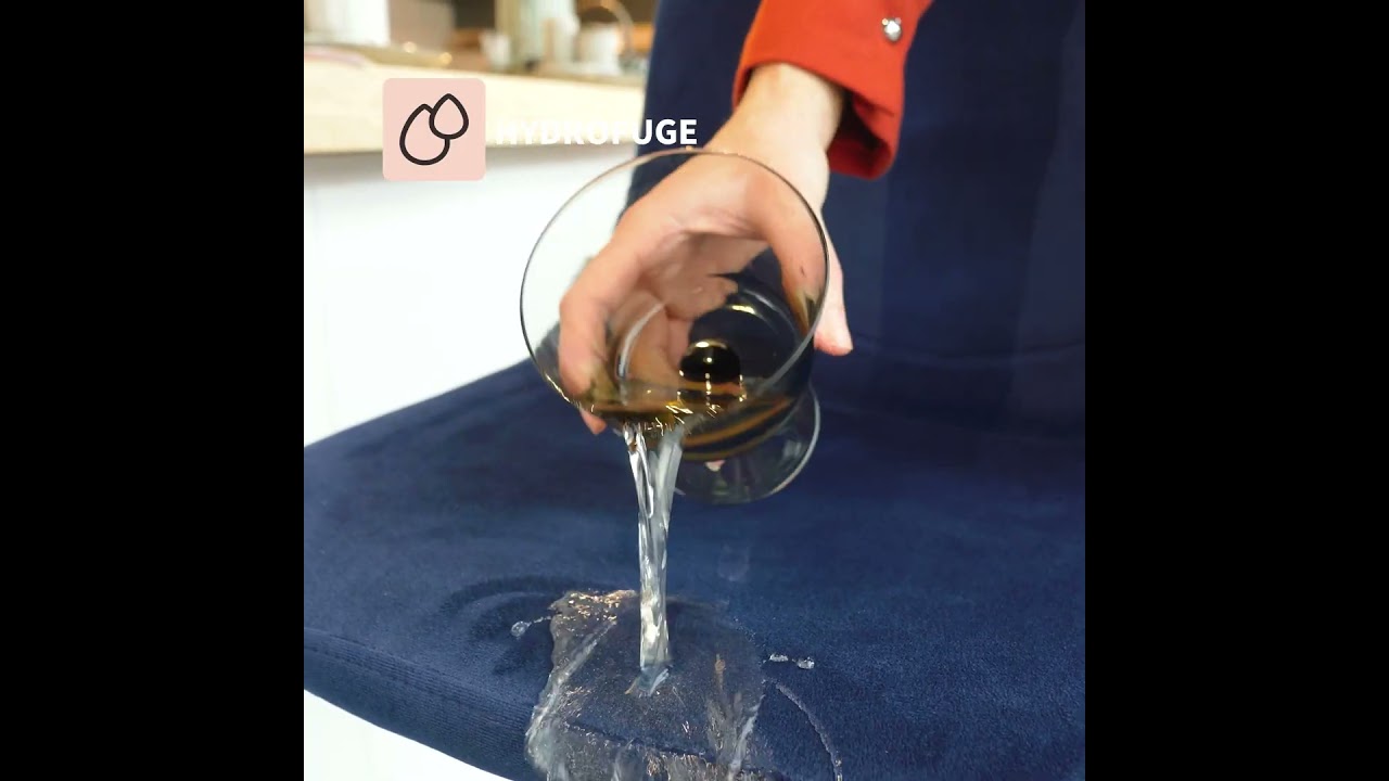 Tabouret de bar velours Frenkie cuivre 60-76 cm