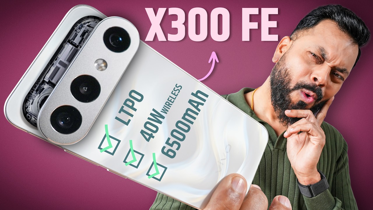 vivo X300 FE Unboxing & First Look ⚡ Snapdragon 8 Gen 5, 6500mAh, LTPO & More