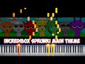 Incredibox Sprunki Main Theme Piano Tutorial