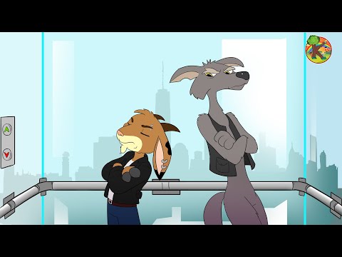 O Lobo E Os Sete Cabritinhos - Aventura Na Cidade De New York | KONDOSAN em Português | Contos