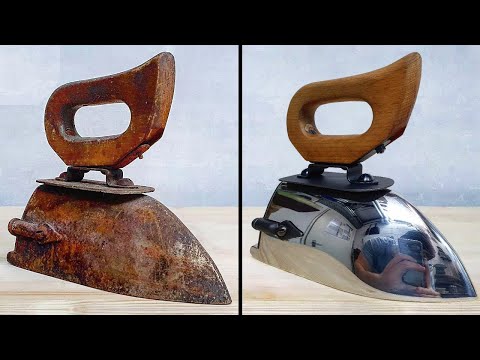 Antique ox tongue iron restoration