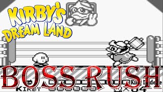 Kirby's Dream Land - Extra Boss Rush (Extra Bosses, No Damage)