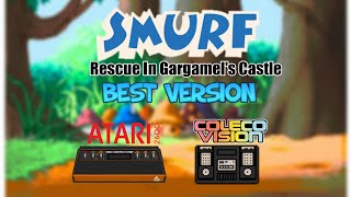 Smurf: Rescue in Gargamel's Castle - Best Version - Atari 2600 v Colecovision