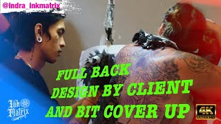 Download lagu STRONG BEAUTIFUL WOMAN FULL BACK TATTOO MAKING PROCESS😱😍😍//done two day with@indra_inkmatrix mp3