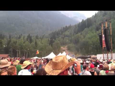 Yonder Mountain Marshmallow War! Telluride Bluegrass Festival 2012