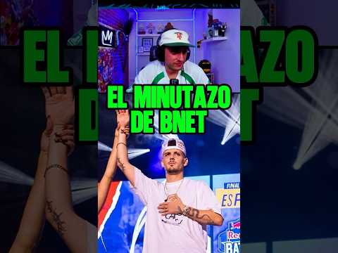 EL MINUTAZO DE BNET EN RED BULL 2025 🔥 #shorts #bnet #redbullbatalla