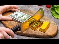 Money Burger Crazy Stop Motion Cooking ASMR