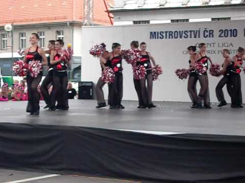 Bambelinky - podio pompoms - Přeštice 2010