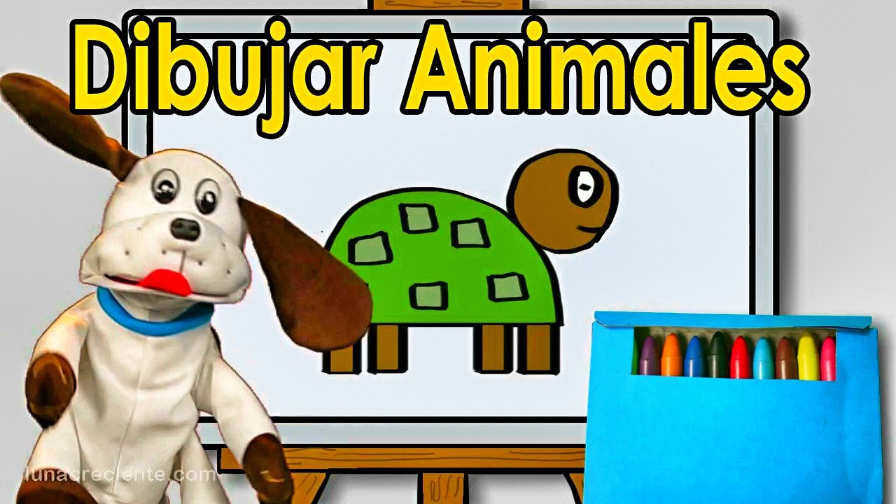 Dibujando Animales con Formas Geométricas - Videos Educativos para Niños - Hola Toby